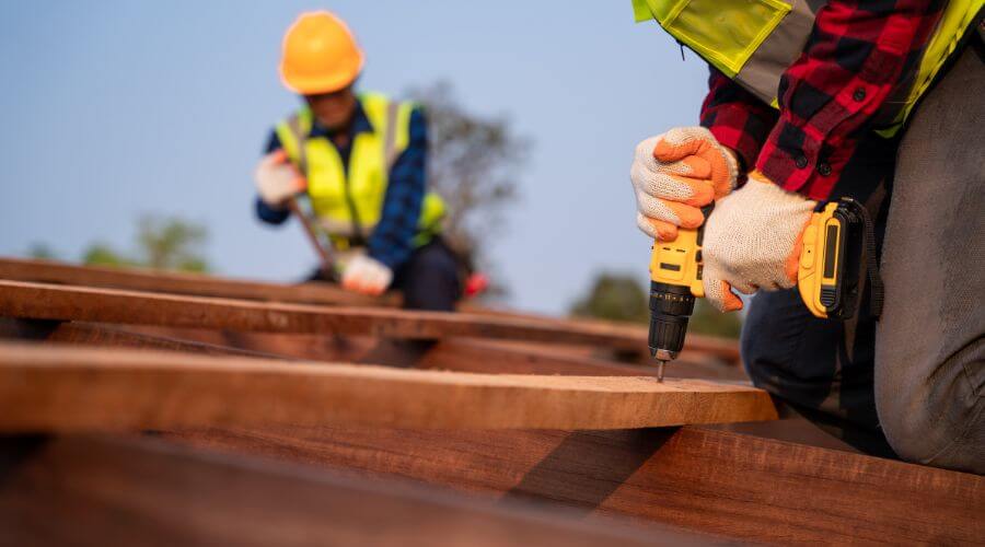 Professional New roof installation in Weatherford, TX